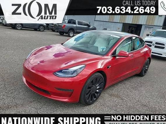 TESLA MODEL 3 2022 5YJ3E1EC1NF325689 image